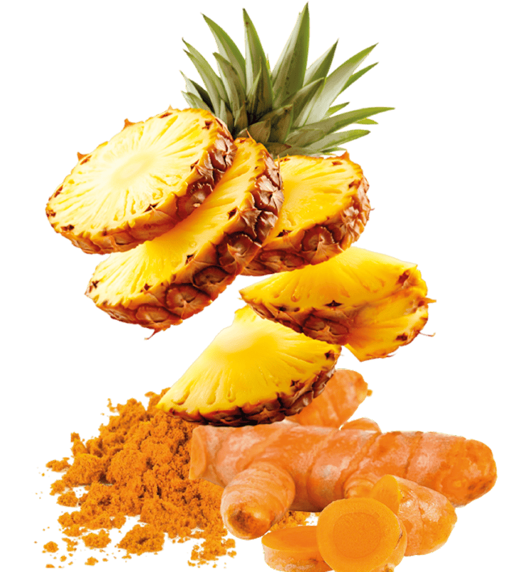 komte piña y curcuma